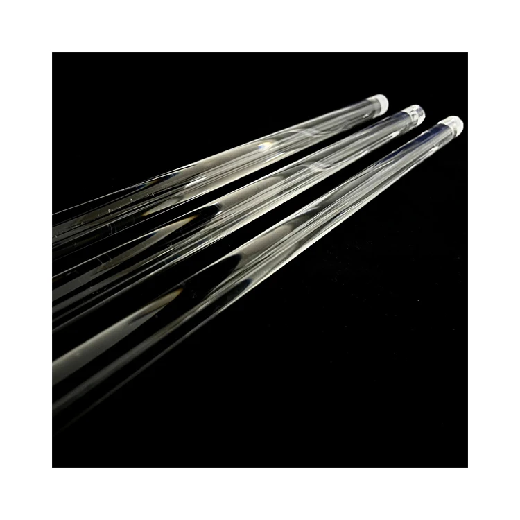 Wholesale High Purity Optical Fiber Fused  Clear glass stick Glass rod Quartz Rod