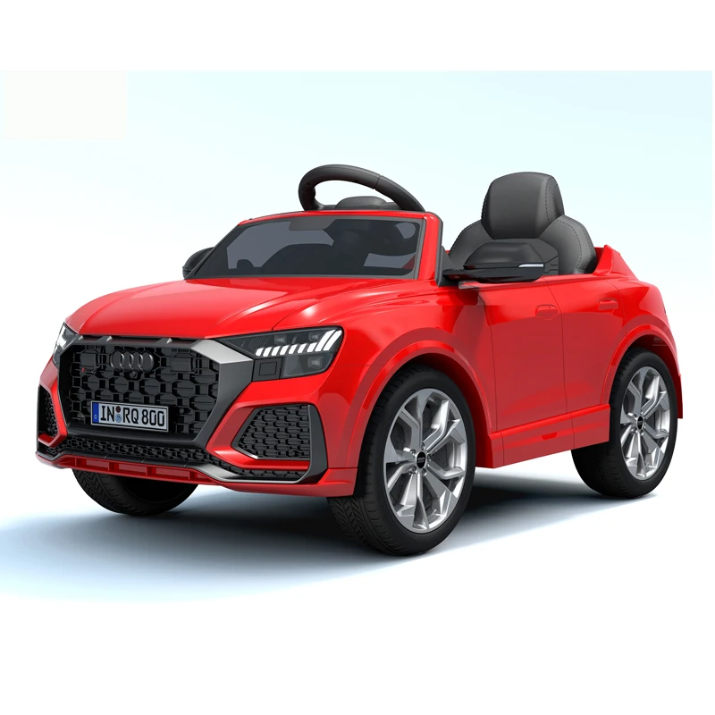 Новый товар лицензированный электрический игрушечный автомобиль для катания детей Audi RS Q8 HL518