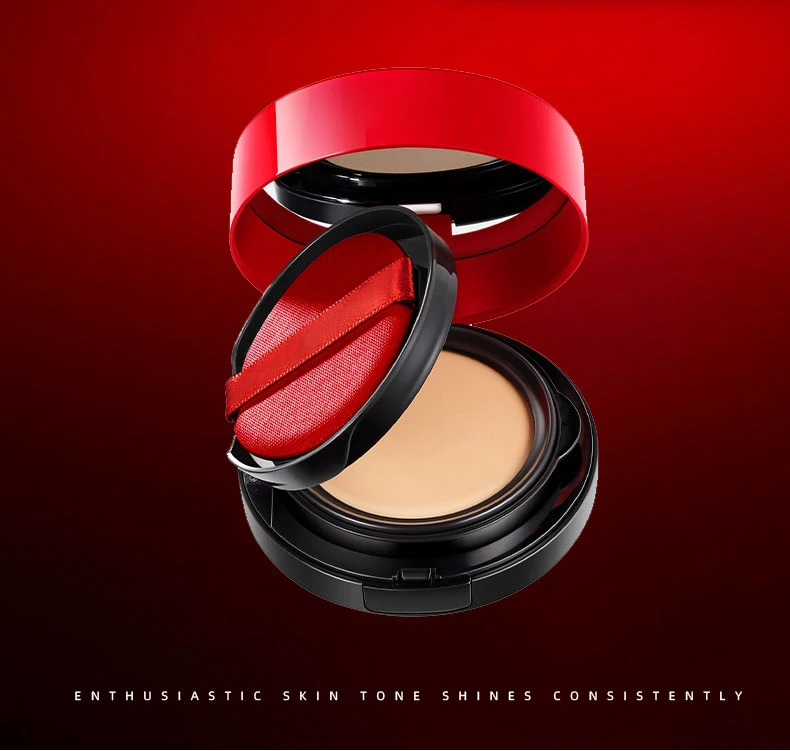 Cosmetics private label high quality waterproof pressed powder air cushion bb/cc cream 2in1 makeup Foundation