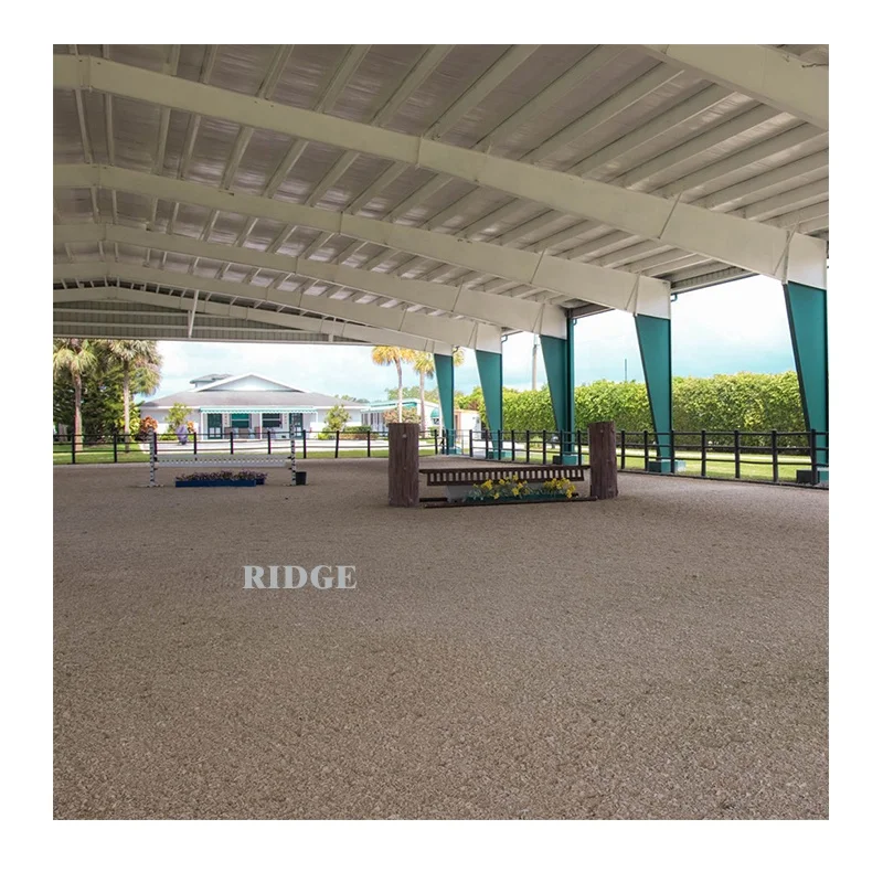 Best Circular Complete Steel Frames Structure Flat Gas Station Roof Design Construction Building with Steel House