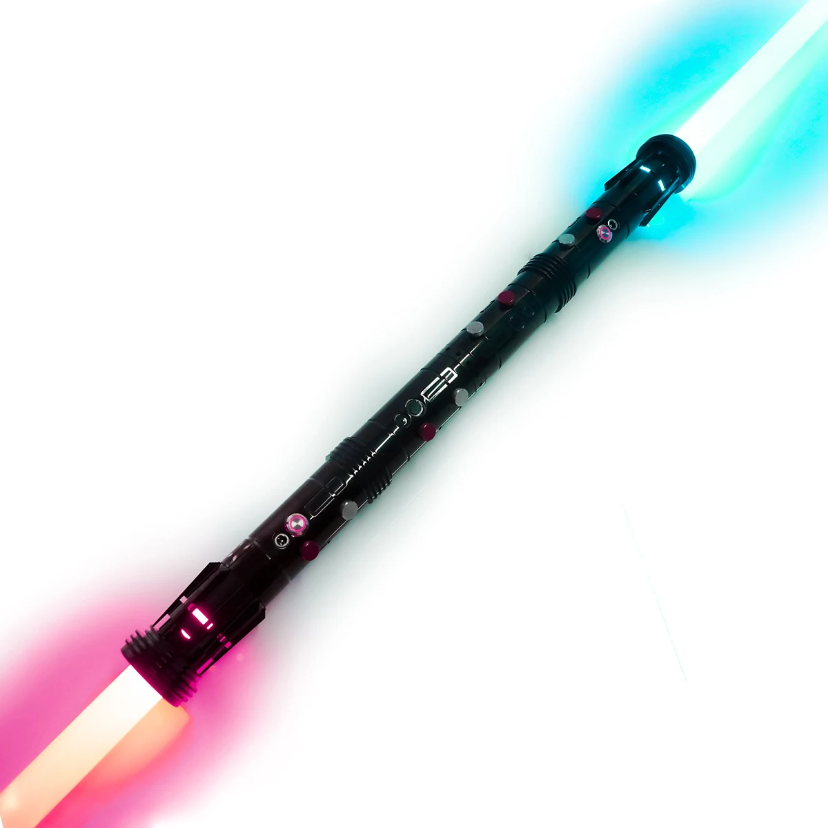 LGT SABERSTUDIO металлическая ручка бесконечный цвет изменяющий тяжелый дуэлированный световой меч с плавными поворотными блесками Блокировка вспышки на тренировке 9