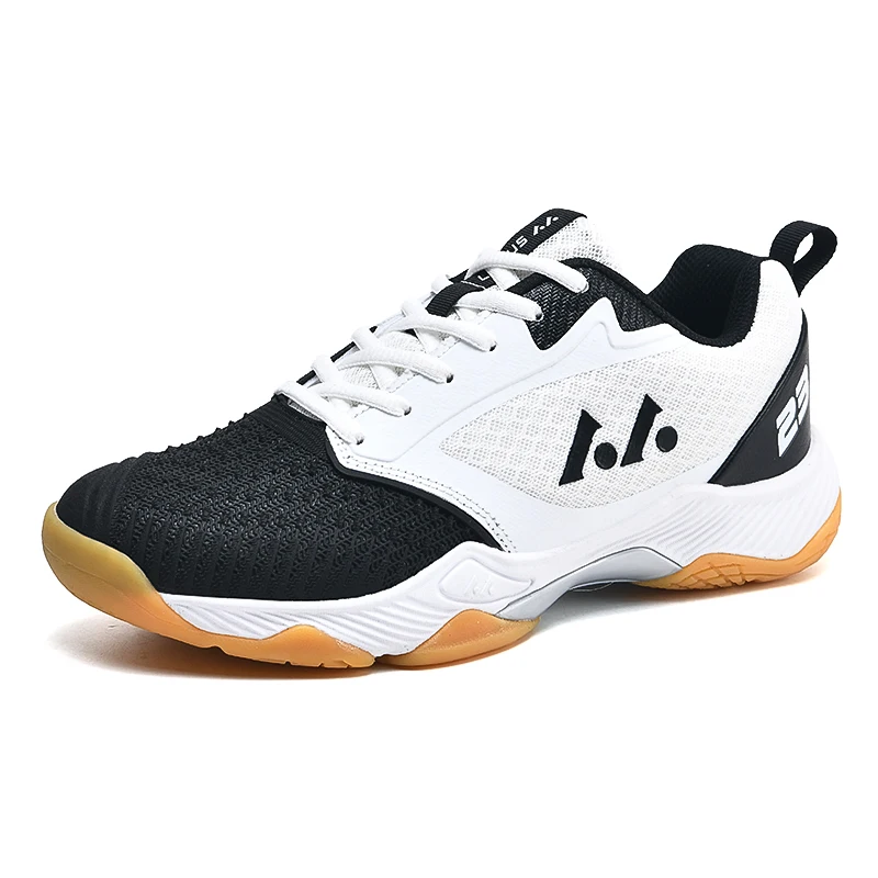 High Quality Fashion Custom Trendy Mesh Platform Print Lace-Up Training Volleyball Leisure Walking Men Woman Badminton Shoes