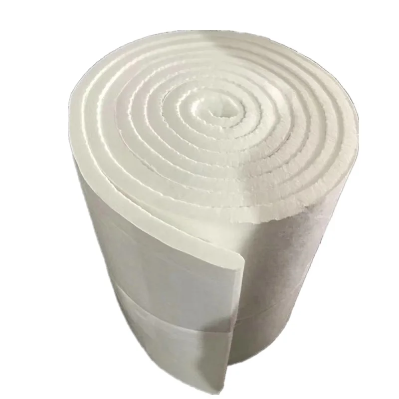 Толщиной 10-50 мм, 1260 алюминий, силикат, огнеупорное керамическое волокно, игловое одеяло для изоляции котла