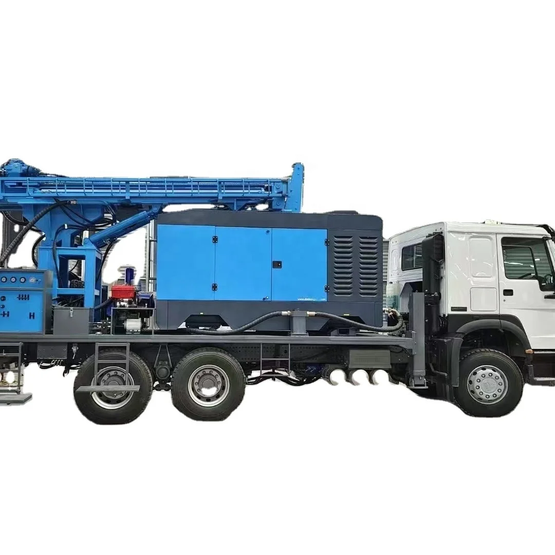 200m 260m 300m 350m 450m Truck Mounted Deep Borehole Surface Diamond Core Sample Water Well Drilling Rig Machine for Sale