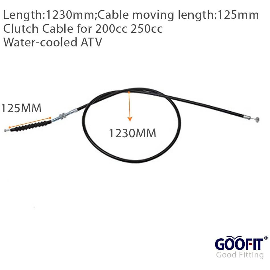  Сменный кабель сцепления GOOFIT 48 43 дюйма для квадроцикла с водяным охлаждением 200cc