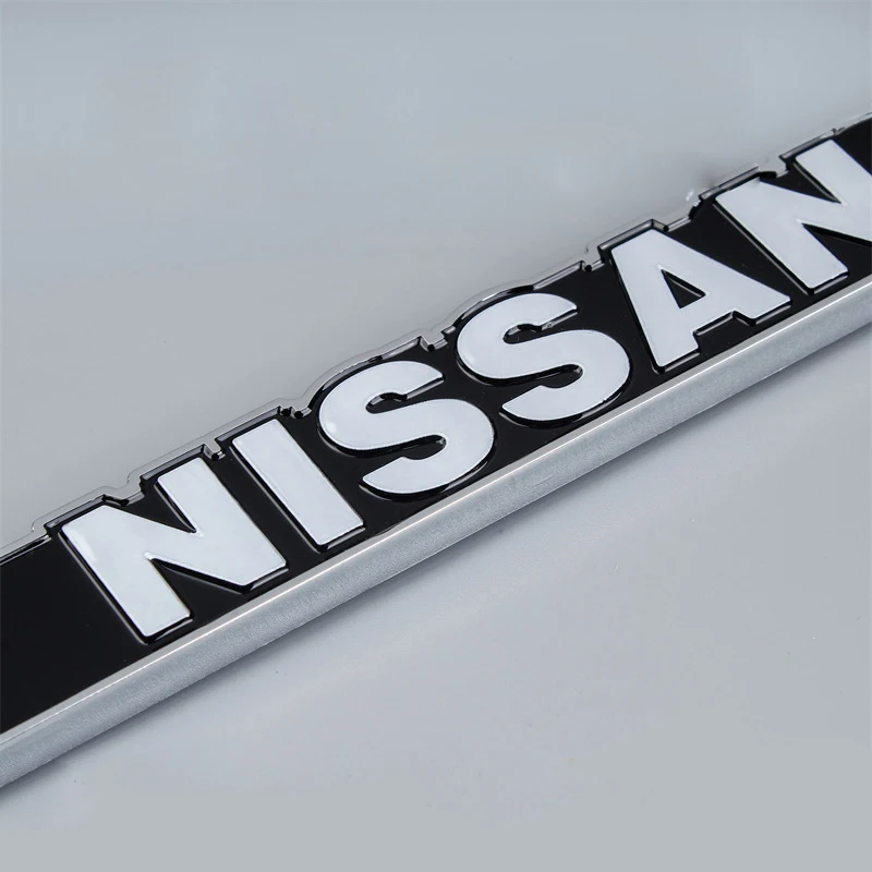 High Quality 3D License Plate Frame custom design car license plate frame Wholesale Car standard size decorative  custom design