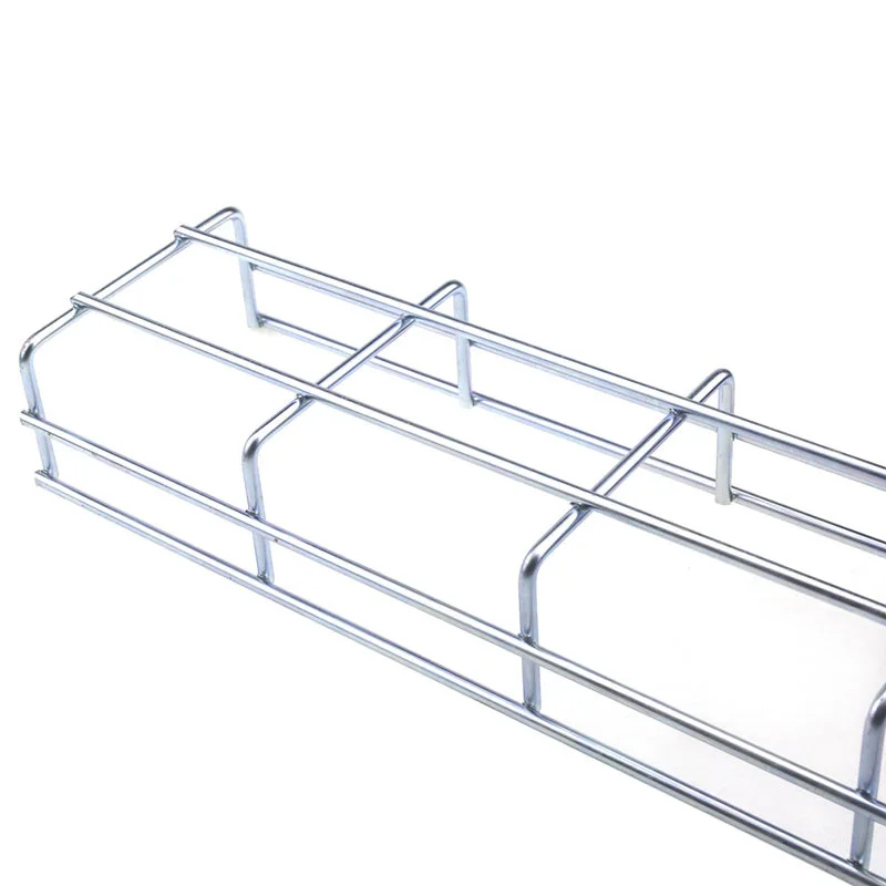 Pre-Galvanized Powder Coated Cable Tray with Stainless Steel Aluminum Wire Mesh Durable and Stylish