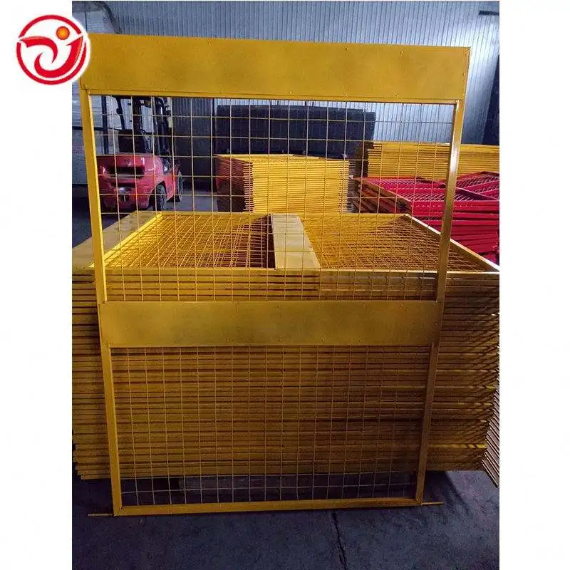 Elevator Door Gate Safety Protective Portable Elevator Temporary Door Fence