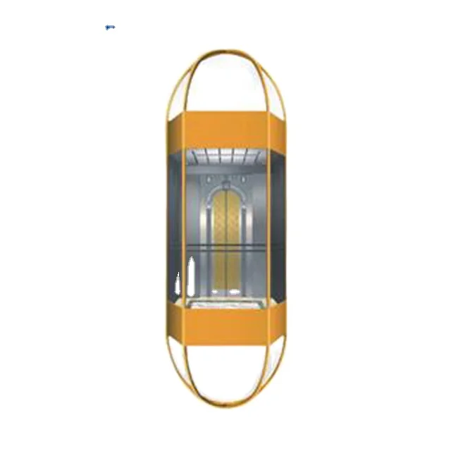 round cheap panoramic elevator/observation elevator