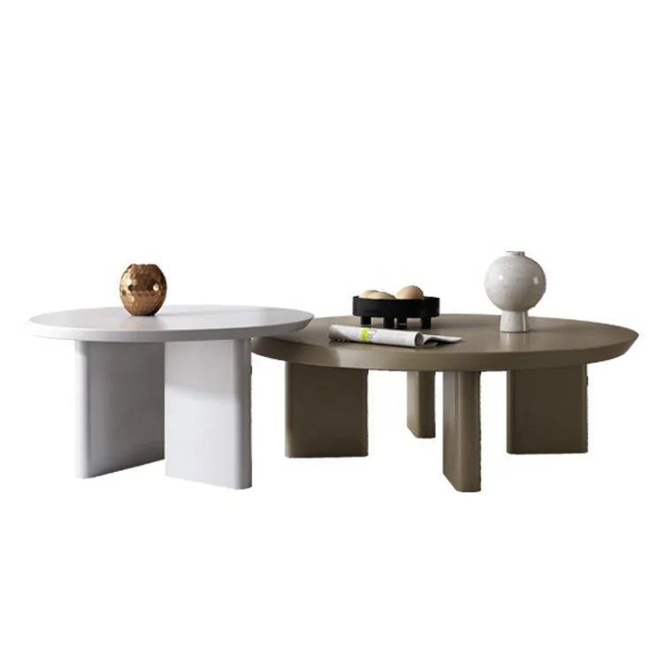 Italian Creative Coffee Table Solid Wood Coffee Table Modern Living Room Furniture