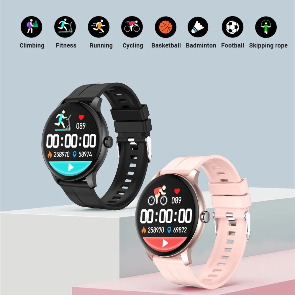 New Z2 Smart Watch BT Call Women Smartwatch Lady Electronic Smart Clock For Android IOS Fitness Tracker Sports