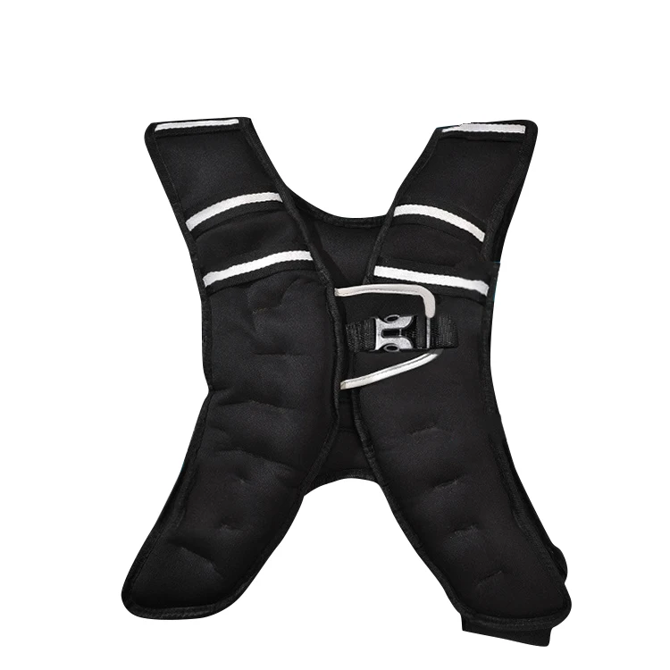 Adjustable Fill Iron Sand Weight Vest Training Plate