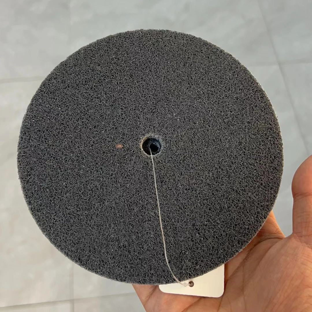 Nylon Abrasive Tools Non-Woven Polishing Wheel Metal Unized wheel for stainless steel