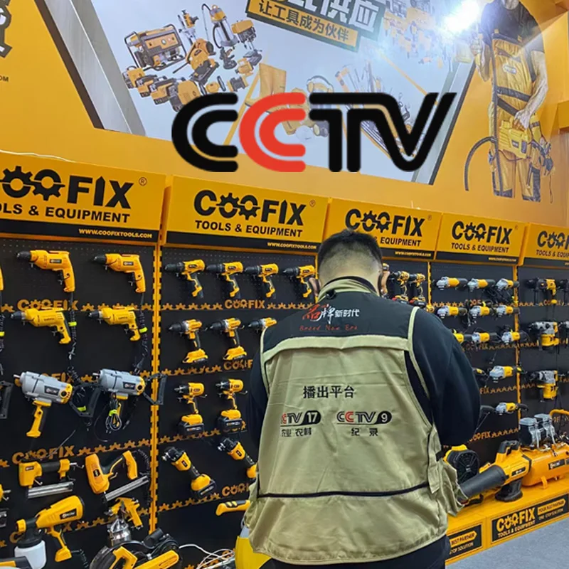 COOFIX Professional Electric Chain Saw 12inch Portable One-Hand Handheld Rechargeable Operated Battery Power Chainsaw