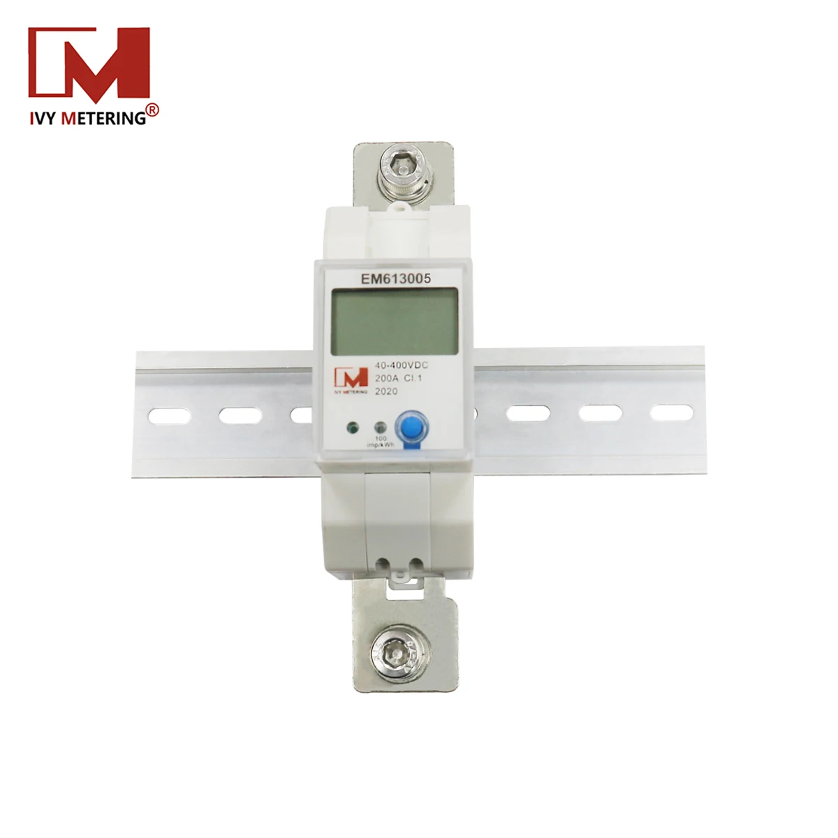 Low Voltage 8-48V Shunt RS485 DC Din Rail Energy Monitor Smart Meter for Battery Energy Storage