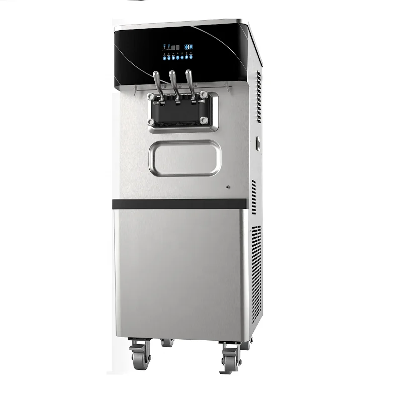 Oceanpower DW150TC Floor Standing Ice Cream Machine , soft ice cream making maker machine