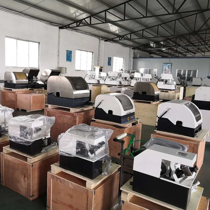 Newly designed Automatic Metallography Mounting Press  sample metallography inlaying machine ZXQ-1H