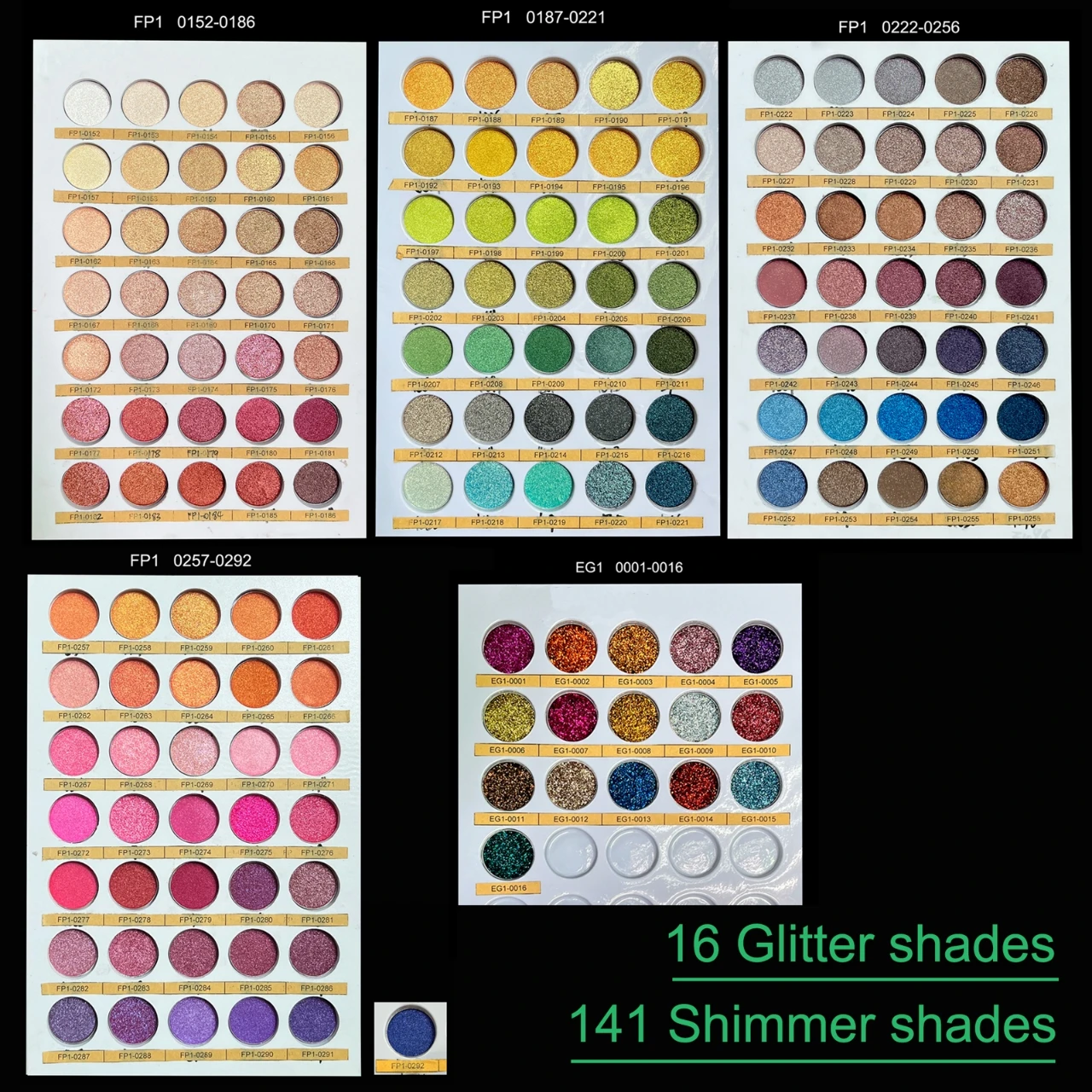 Talc free eyeshadow custom makeup eye shadow palette private label matte shimmer vegan eyeshadow palette