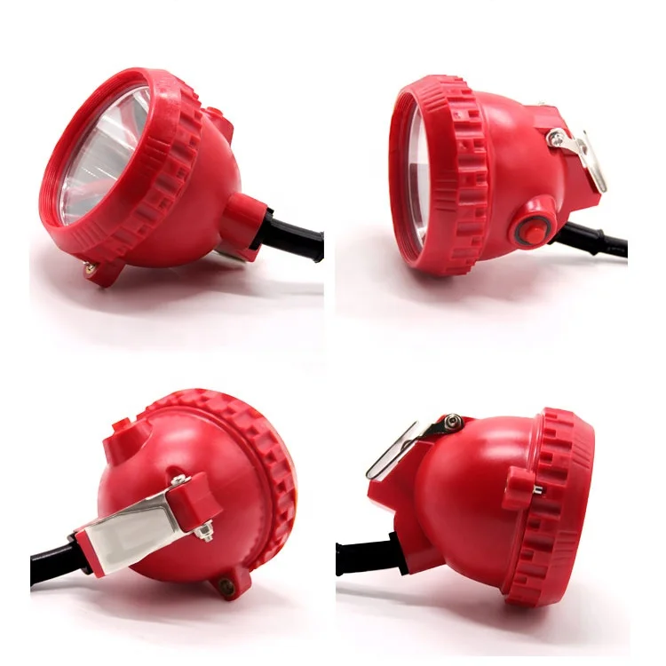 LED Corded Rechargeable Safety Explosion-Proof Miners Mining Headlamp Cap Lamp USB Used as Power Bank