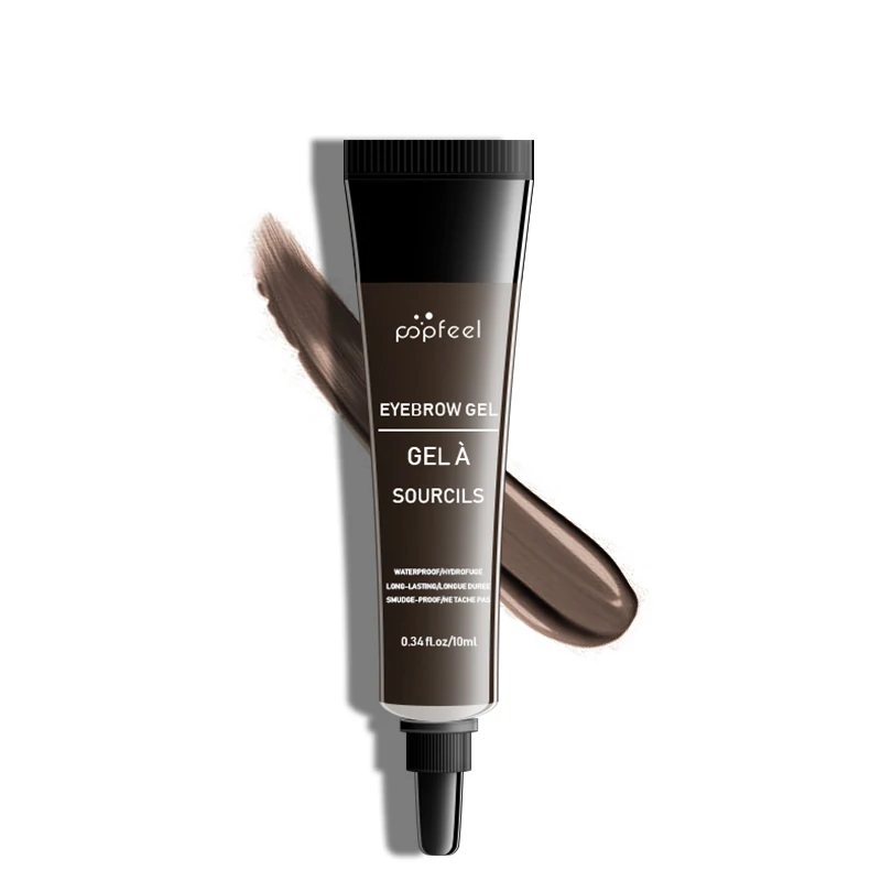 
Waterproof Longlasting Sweat Proof Double Head 2 In 1 Cream Tattoo Tint Eyebrow Gel With Comb Brush Manufacturer 