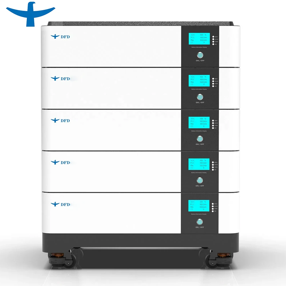 DFD 48V DFD 5kwh 10kwh 15kwh 20kwh 25kwh 51.2V Inverter Solar Power System Battery 200ah Lithium Battery CAN Energy Storage