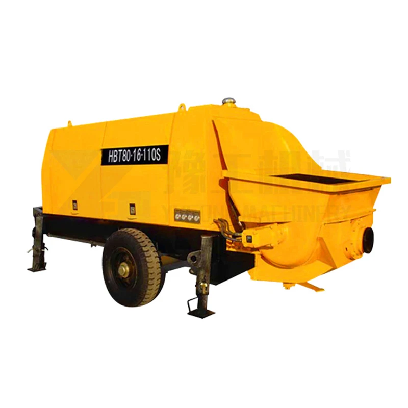 Aesthetic Appearance Used Electric Korea Concrete Mixing  Pump Truck