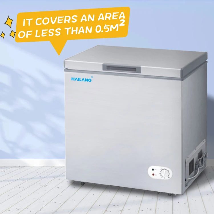 High Quality Single Door Safety Deep Chest freezer for Home Commercial