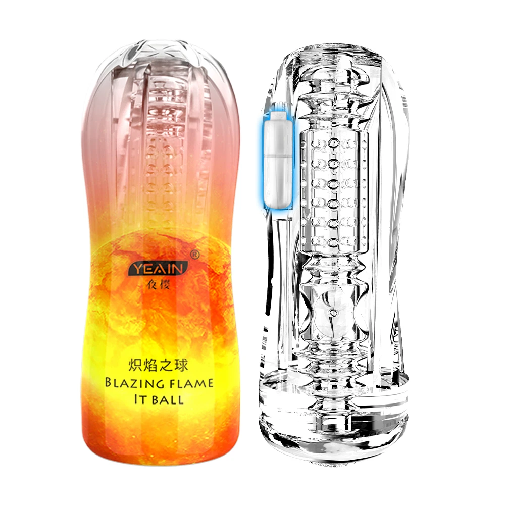 
Vagina Male Masturbator Cup Soft Pussy Transparent Adult Endurance Exercise Sex Products Vacuum Pocket Cup 