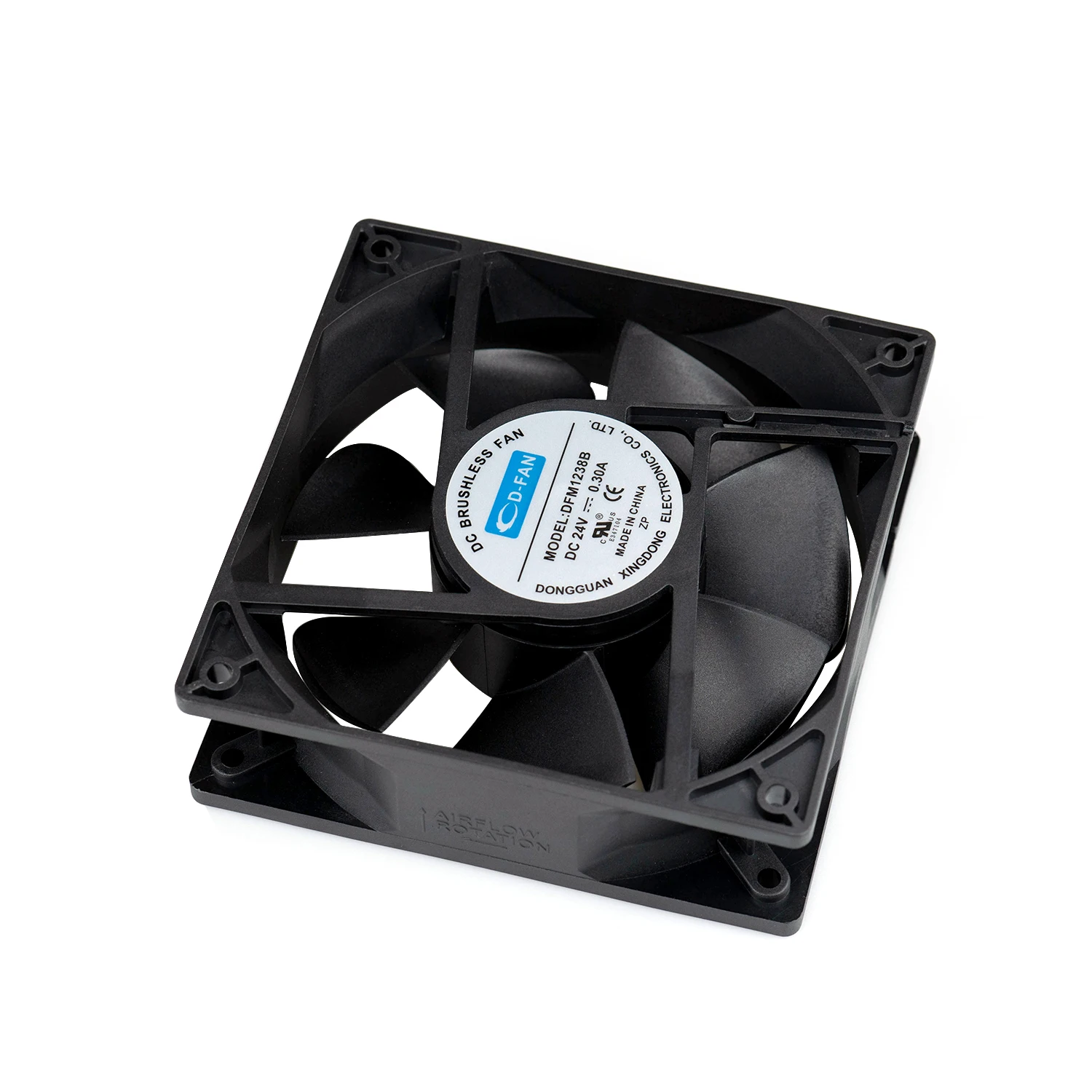 Refrigeration equipment 120mm 12v 24v 1238 radiator ventillator dc axial cooling fan