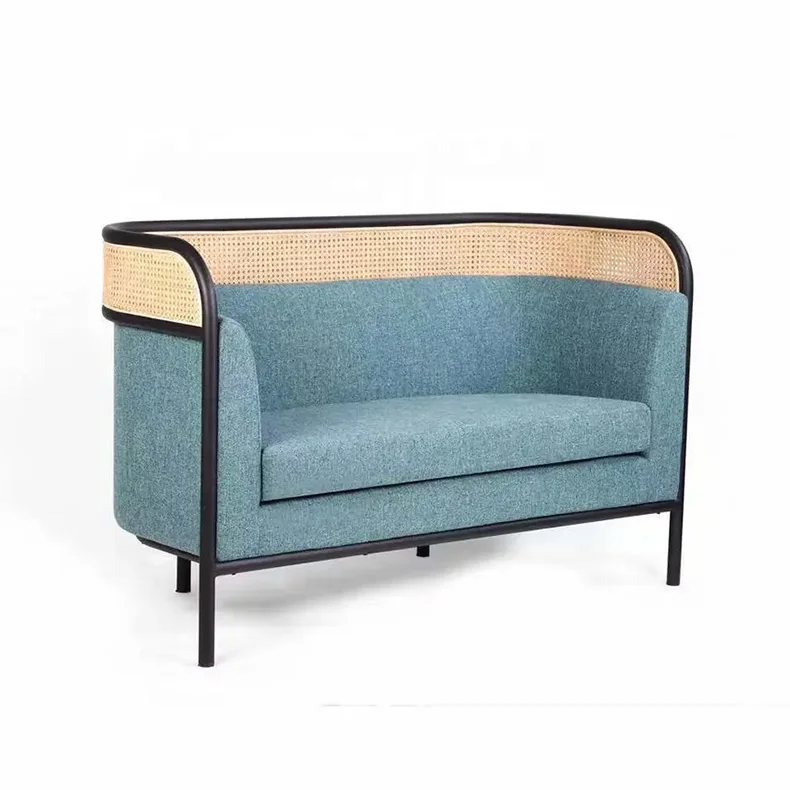 customized seating modern PU leather booth sofas restaurant sectional sofa booth designs