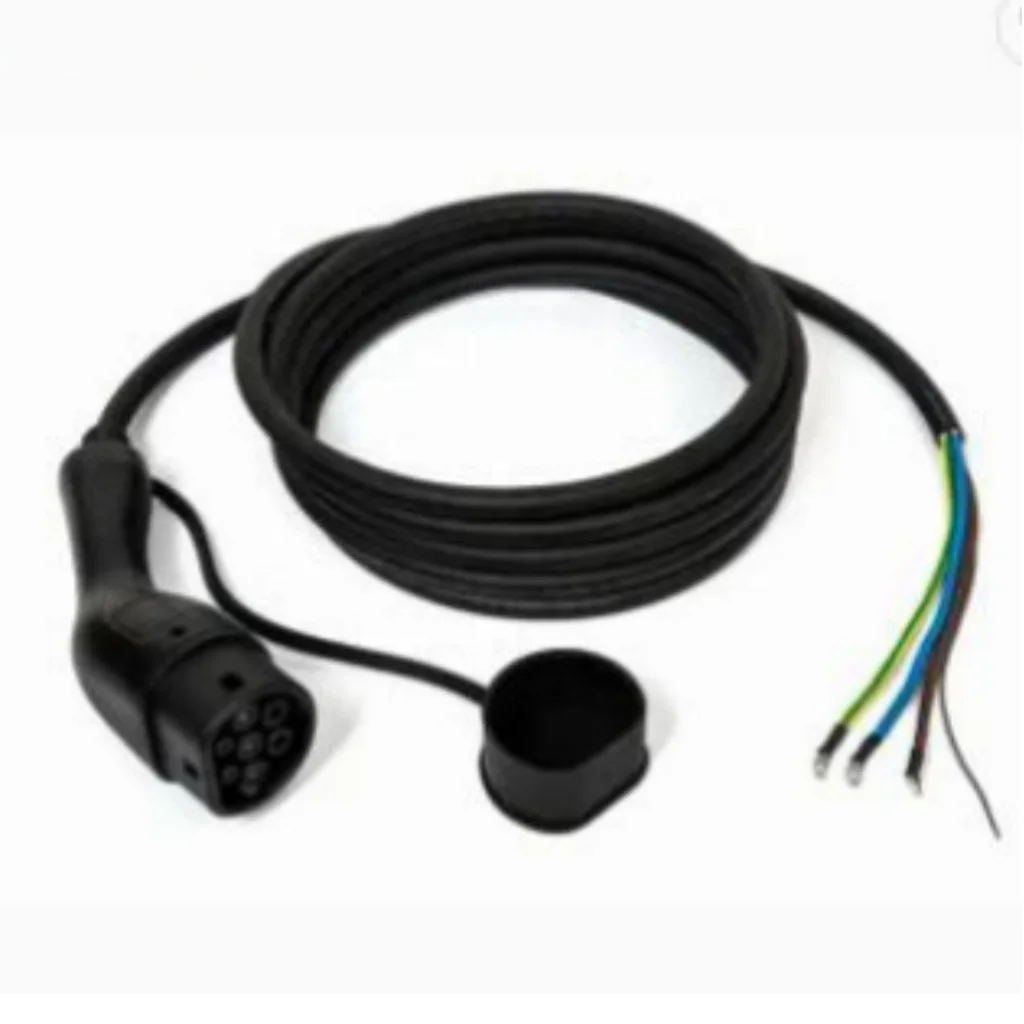 Factory Wholesale 11Kw Type 2 16A EV Charger Charging Cable Plug