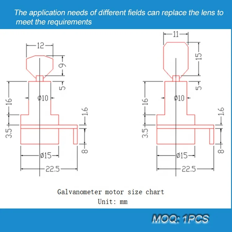 Factory Outlet Xy Axis Co2 Fractional Laser Galvo Scanner With The Best Quality