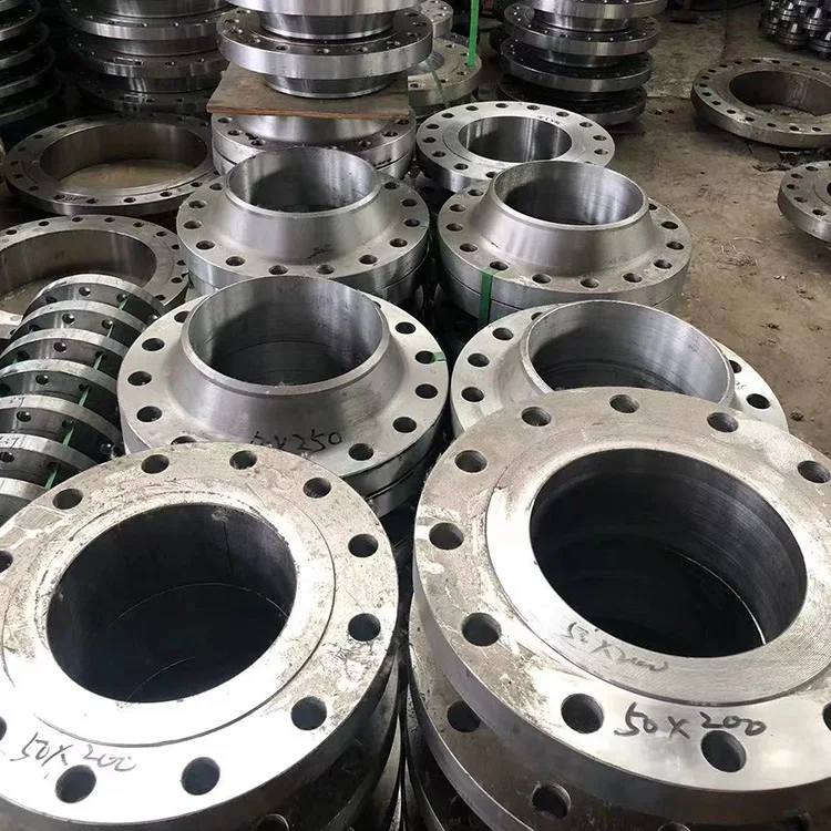 ANSI/DIN/ГОСТ/BS углеродистая сталь/нержавеющая сталь A105/Q235/20 #/304L/316L Wn/So/Bl/Sw кованый фланец производство Китай