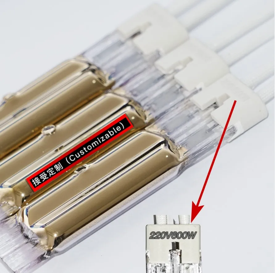 Кварцевая нагревательная лампа, галогенная нагревательная лампа по индивидуальному заказу, кварцевое стекло, инфракрасное Отопление, Тубо, Calentador De Cuarzo Infrarrozo
