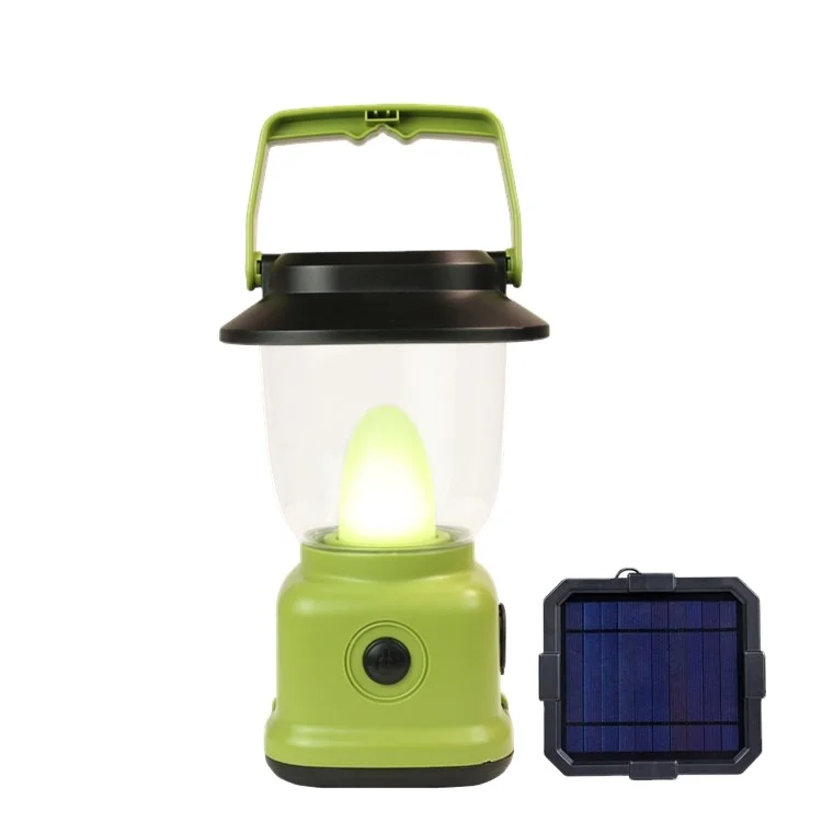 
OEM Portable Rechargeable camping light solar Charging Lighting Camp With Power Bank Outdoor Foldable Camping Lantern Light 