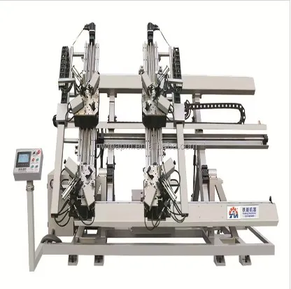 Chinese Supplier aluminum profile window and door frame making hydraulic Crimping Machine Corner Combining Machine