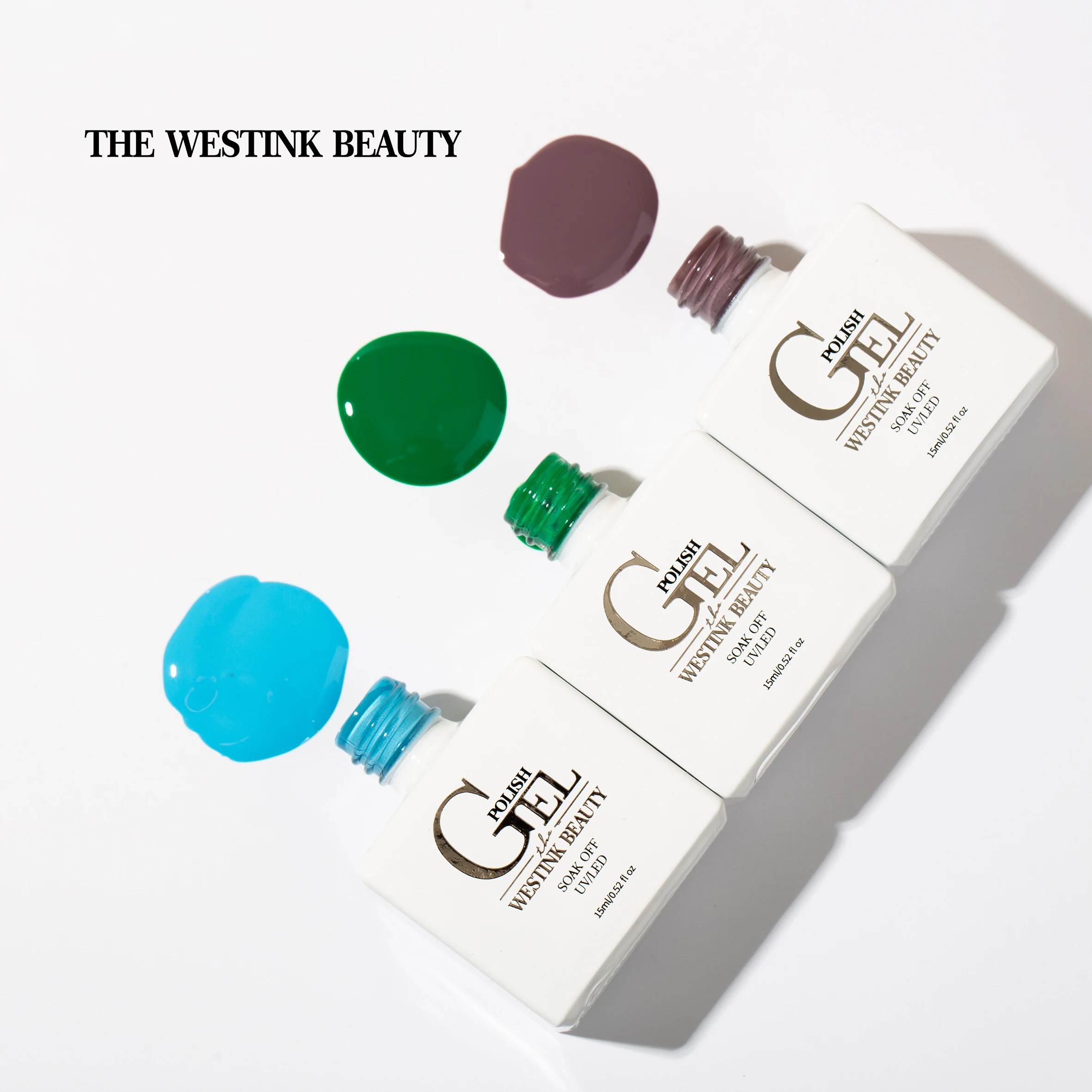 Free Shipping Private label gel polish set 3000+ colors bottle nail products salon cosmetics uv gel nail polish