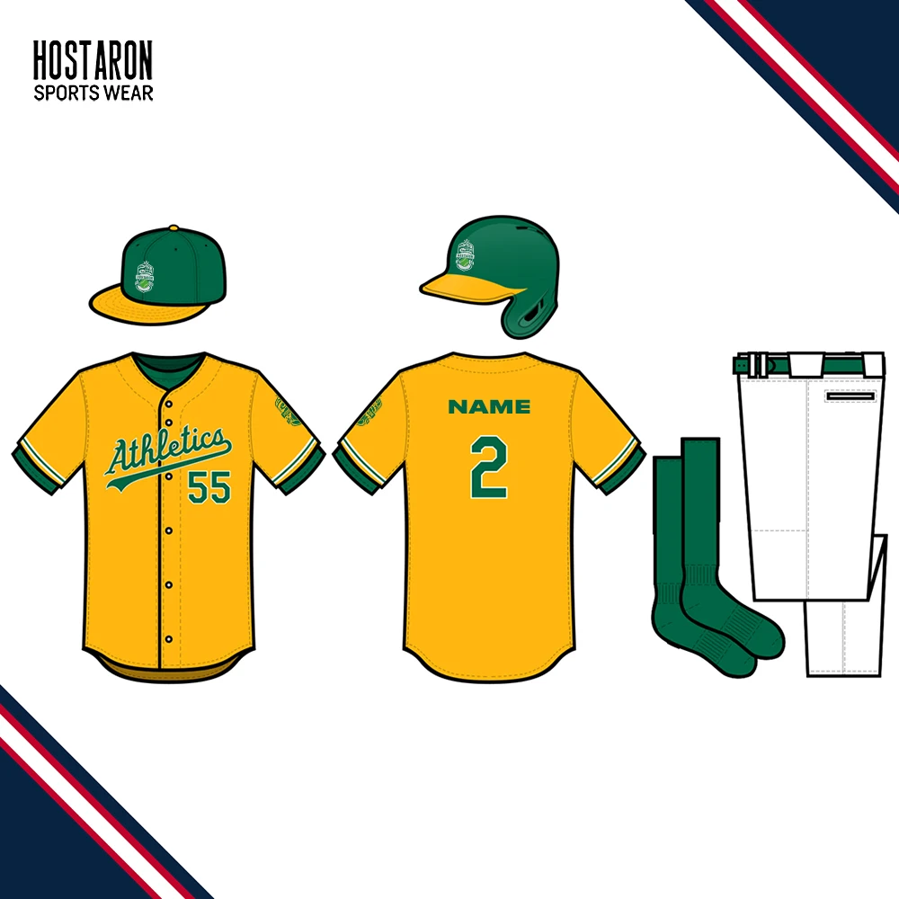 HOSTARON OEM Custom Manufacturer Blank Fashion Baseball Shirts Uniform Wholesale Custom Design Retro Pinstripe Baseball Jersey