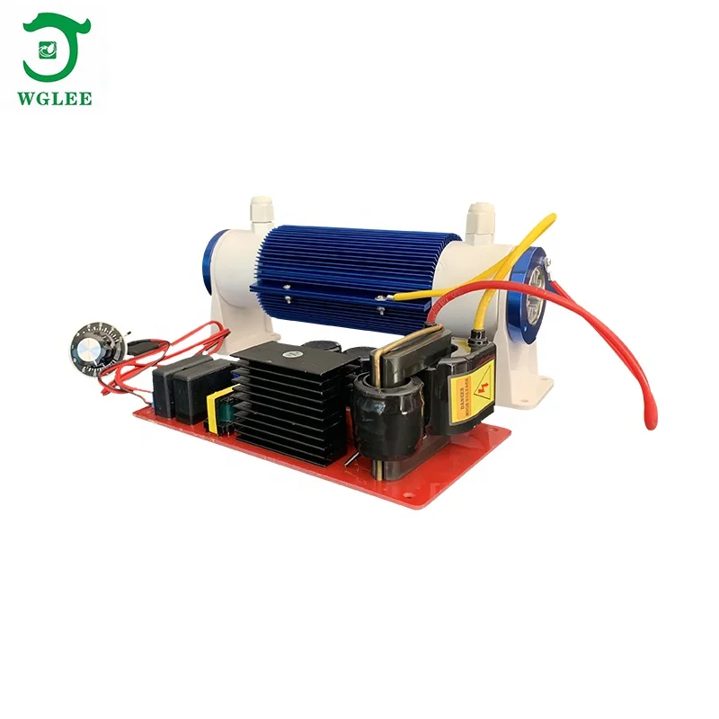 Промышленное двойное воздушное охлаждение, 10 Гц/ч, кварцевая трубка, аксессуары для генератора озона