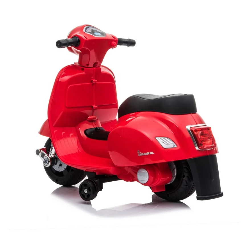 2020 New Licensed Electric Vespa Ride On Car For Kids Bikes Battery Operated Motorcycle