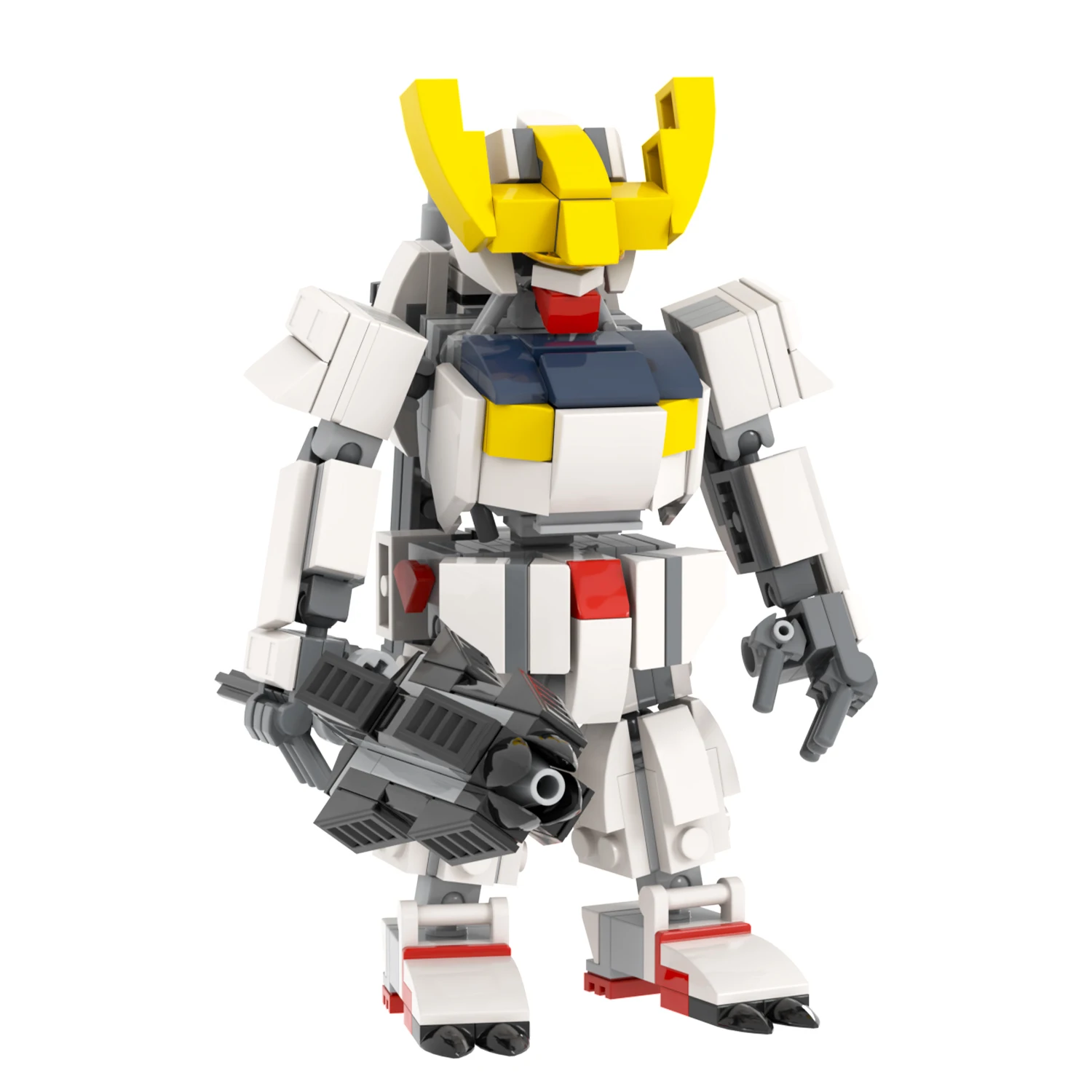 MOC1577 Japanese Robot Animation Barbatos 291Pcs Bricks Compatible Assembles Particles DIY Model Building Blocks for Kids Toys