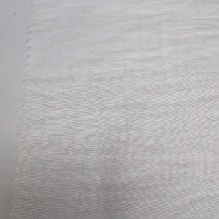 Продажа модной одежды защита окружающей среды 90gsm tencel slub нейлон льняная ткань женское платье Домашняя одежда и упаковка для рукоделия