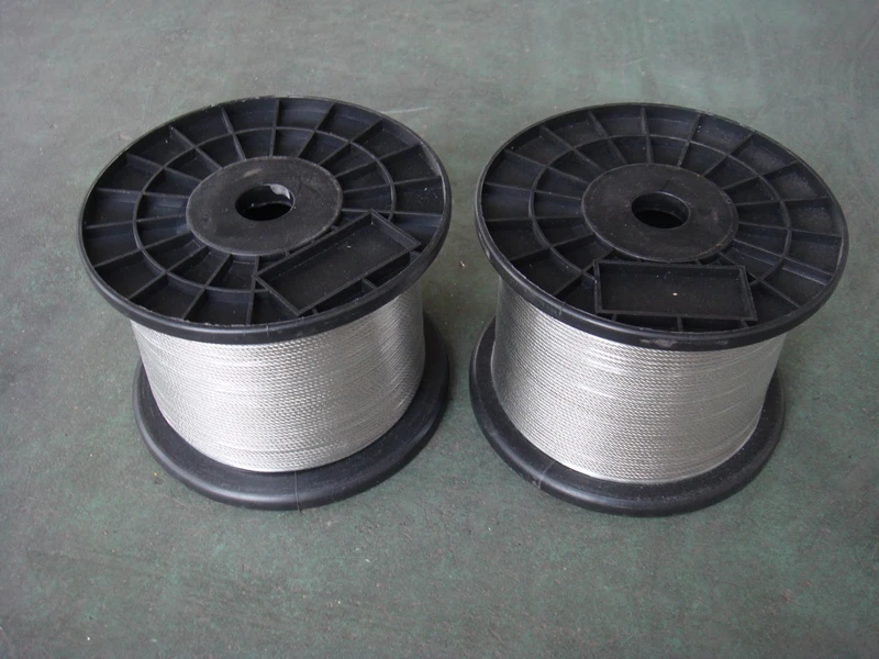 China supplier Nylon Coated aircraft cable steel Wire Rope