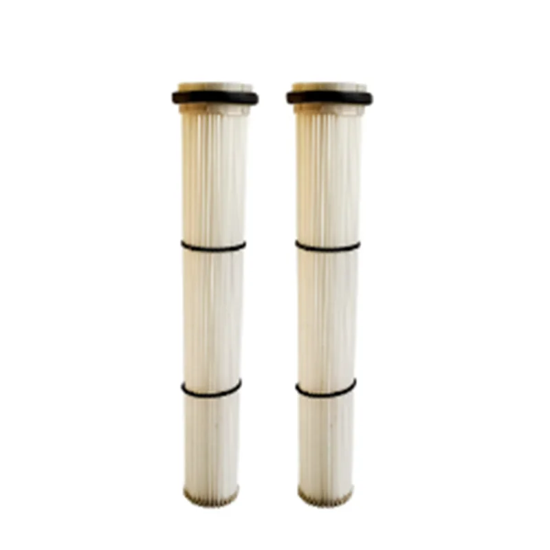 10-Inch 5 Micron Melt Blown PP Filter Cartridge Stainless Steel Sediment Cartridge Dust Treatment Machinery Cartridge Dust
