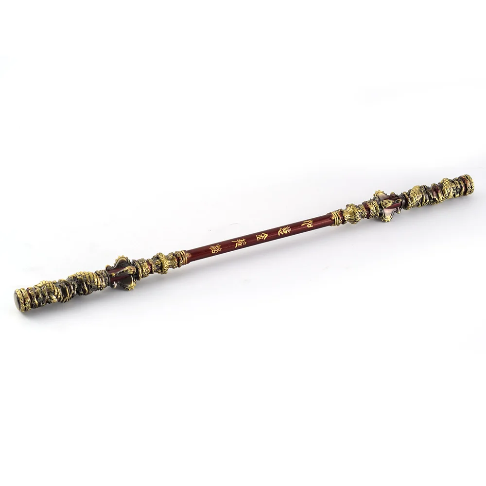 Wholesale Black Myth Wukong toy hornMetal craft  Jingu Bang Weapon sun wukong costume golden cudgel gift Metal Crafts