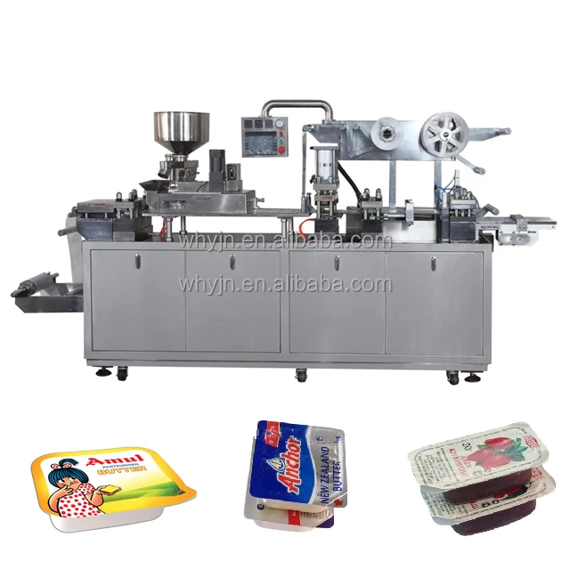 Automatic Alu Pvc Capsule Tablet Blister Packing Machine For Honey Olive Oil Chocolate Jam Tomato Ketchup Liquid