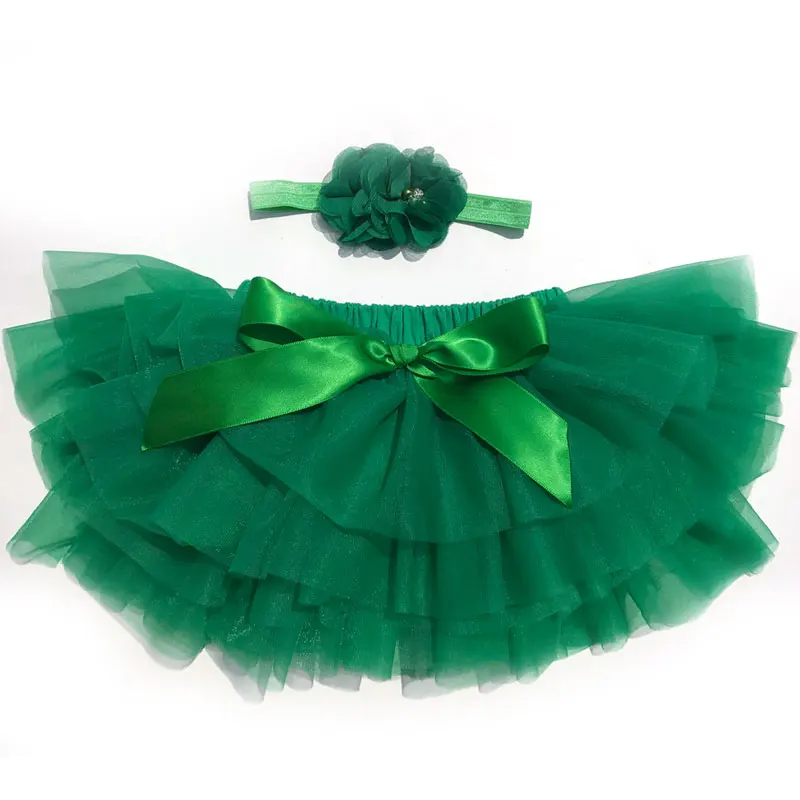 Baby Tutu Girl Skirt And Headband Toddler 2 Pcs Set