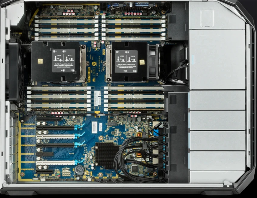 Оптовая продажа от производителя, компьютер с регулировкой высоты, компьютерные серверы Z8 G4, рабочая станция (хост, без дисплея)