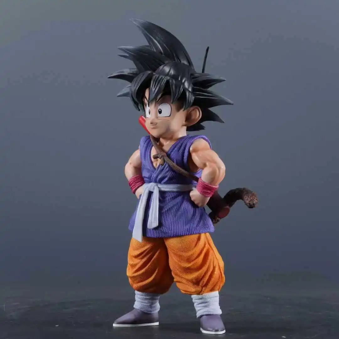 2 Style Child Goku DBZ PVC Toys Cute 19.5CM Model Dragon Ornaments Collection Action Cartoon Anime Figures