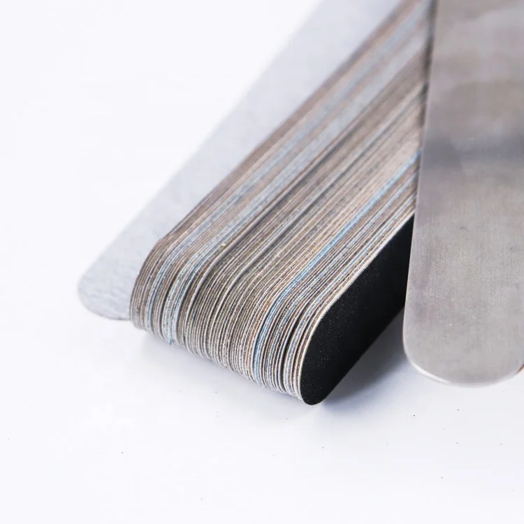 Factory Wholesale Korea Sandpaper Replace Strips with Custom Logo for Stainless Steel Nail File